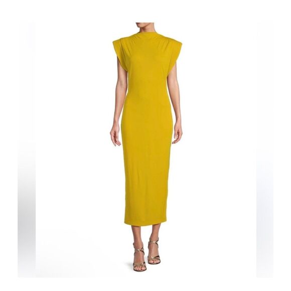 ANTONIO MELANI Dresses & Skirts - Antonio Melani Harper Matte Jersey Mock Neck  Midi Dress size S